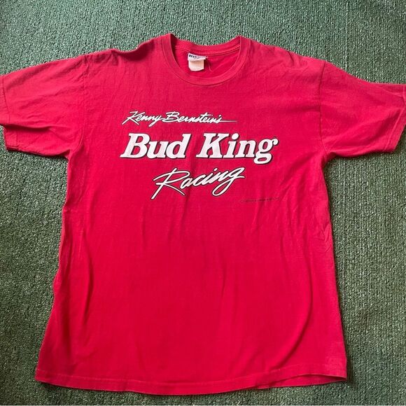 Vintage 1999 Kenny Bernsteins Bud King Racing Shirt - Large - Picture 1 of 10